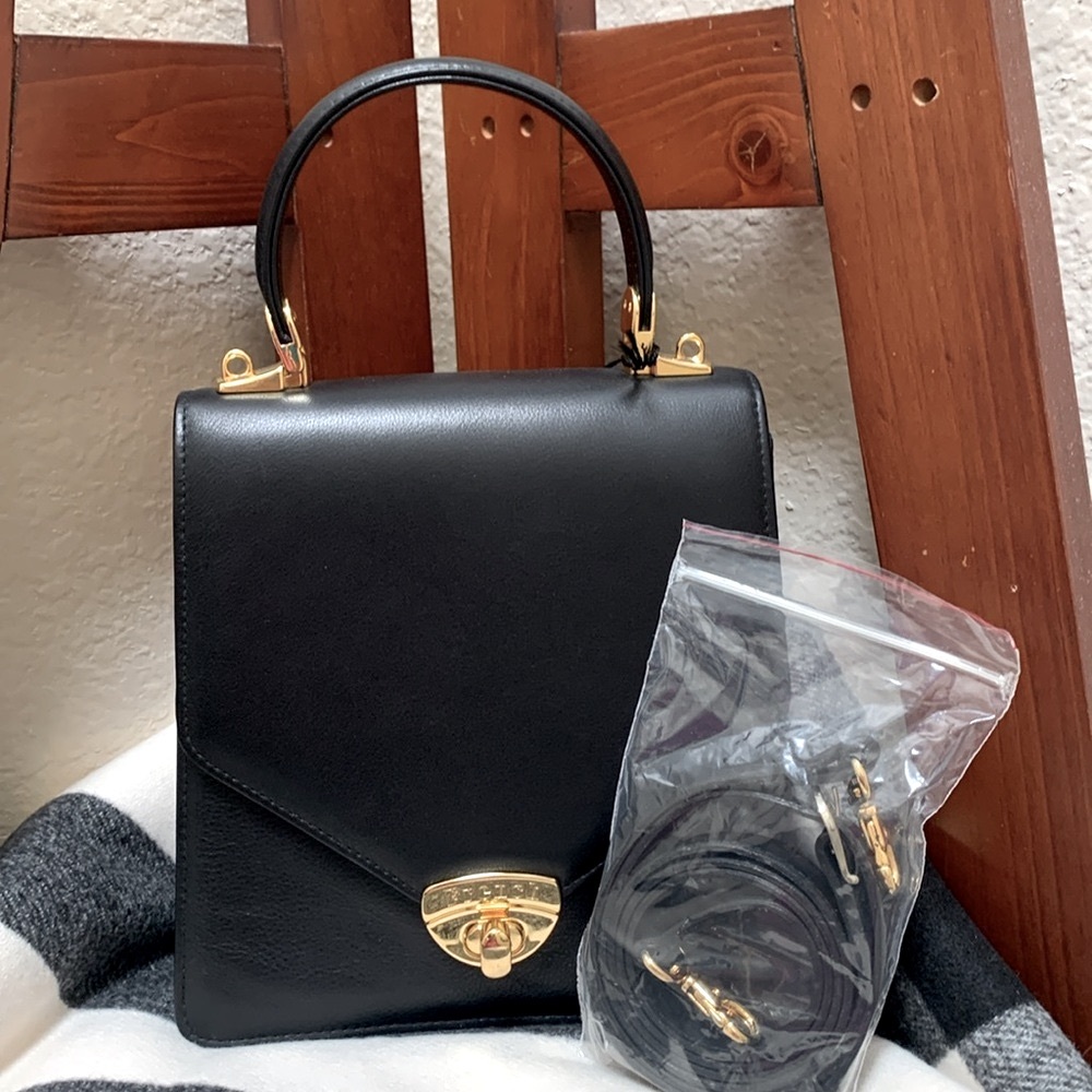 🔹NEW..The French Company Handle Carry or Crossbody Leather Bag… - Picture 10 of 13